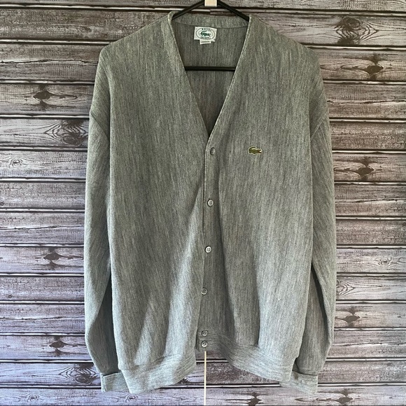 lacoste button down sweater